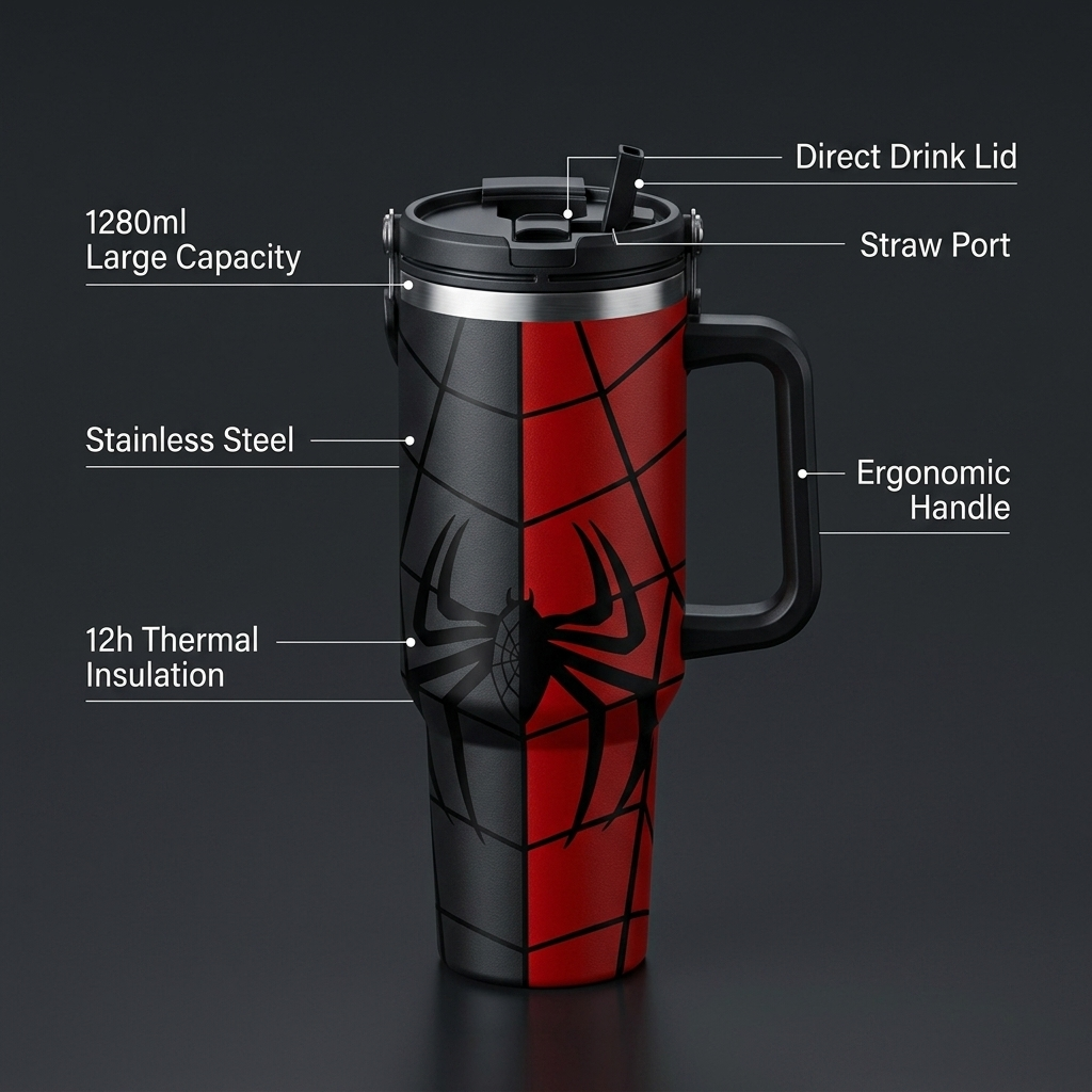 SpideyCup™ Stylished Spider Tumbler